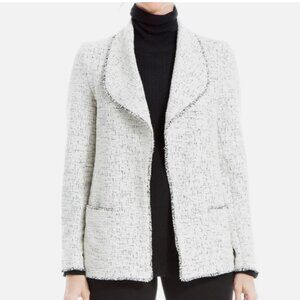 Max Studio Women's‎ Tweed Drape Jacket with Pockets Size XL